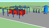 Centrale Termica 3 Caldaie a gas - Thermal Power Plant 3 Gas boilers