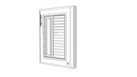 KING Single counterdoor - Nova White