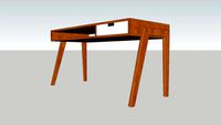 Desk - modern - plywood