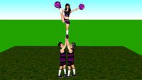 Twinye cheer pose 1