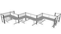 fluidconcepts - Post & Beam Workstation Carrels - Q201705-14846-R2-A6