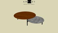 MESA DE CENTRO REDONDA ARTZZI 11008 CRUX