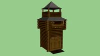 wooden architecture, the Berdsky Ostrog,