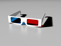 3d Glasses 3D Model