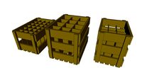 stackable bottle crates