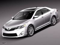 Toyota Camry LE 2012 USA3d model