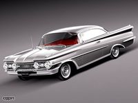 Oldsmobile 88 Coupe 19593d model