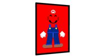 Quadro Mario Minimalista - Galeria9, por Rafa Gomes