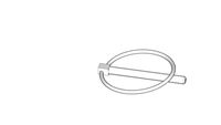 Pino Trava Com Argola - Pin Lock With Hoop