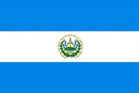 El Salvador flag 3D Model