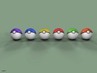 Poke Ball3d model