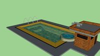 PISCINA CAMPESTRE + JACUZZI