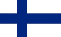 Finland flag 3D Model