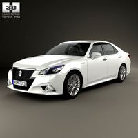 Toyota Crown Hybrid Athlete 20133d model
