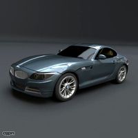 Bmw z4 coupe3d model