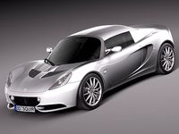 Lotus Elise 2012 3D Model