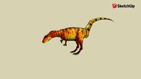 the posable allosaurus