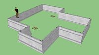 Stemwall Foundation with Brick Ledges