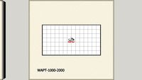 Gorter vloerluik WAPT 1000 x 2000 mm scharnierend verdiept vlak