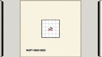 Gorter vloerluik WAPT 800 x 800 mm scharnierend verdiept vlak