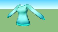 grüner pullover