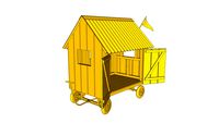 Rijdende hut
