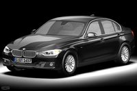 2012 BMW 3 Series3d model
