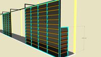 Veneziana Industrial em Policarbonato Vent Poly Polysolution