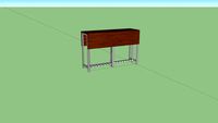 mesa despegable