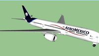 Boeing B787 Aeroméxico Blanco