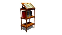 Regency-style bookstand