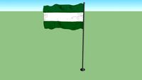 Variant flag of Andalusia