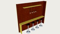 Painel para corredor - Madeiras de Pallets - by Aresania Madeiras
