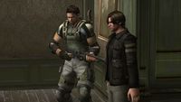 Resident Evil Chris and Leon