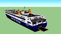 Blue Star Aegean Sea Ferrie 'Diagoras'