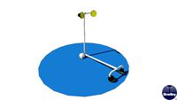 Wall-Mounted Barrier Free Swing-Down Eye and Face Wash