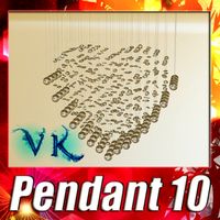 Modern Pendant Lamp 103d model