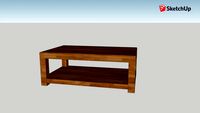 Table basse Faust mango