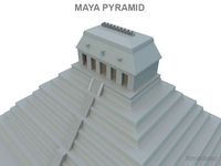 Maya Pyramid3d model