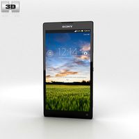 Sony Xperia ZL (ZQ)3d model