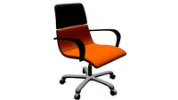 office chair, arm chair, kursi kerja