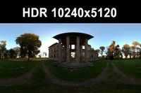 Ruin 3 Afternoon HDR Panorama 3D Model