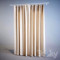 Tulle curtain