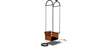 Poltrona balanço Sela 076x084x150 - ST 49