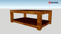 Table basse Faust mango
