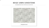 Beige Sawn Sandstone