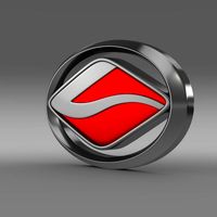 Land Wind Logo 3D Model