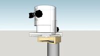 Palm Trimmer Dust Collection Adapter