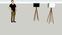 Tripod lamp Zuiver.