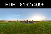 Sky Dawn 1 HDR 3D Model
